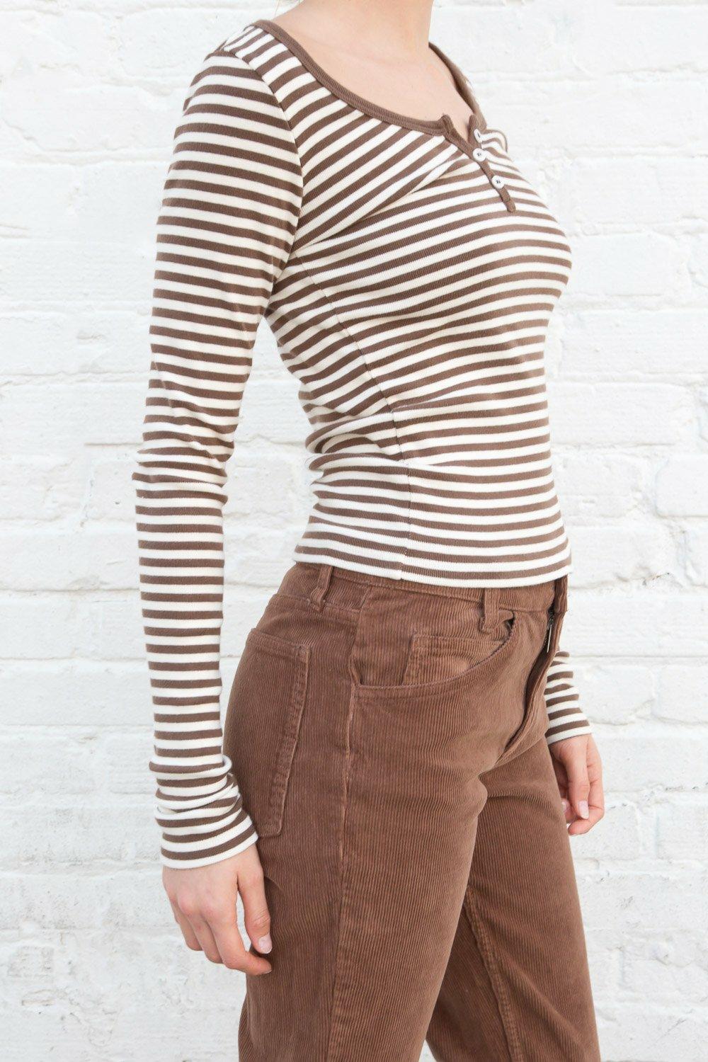 ZELLY STRIPED TOP