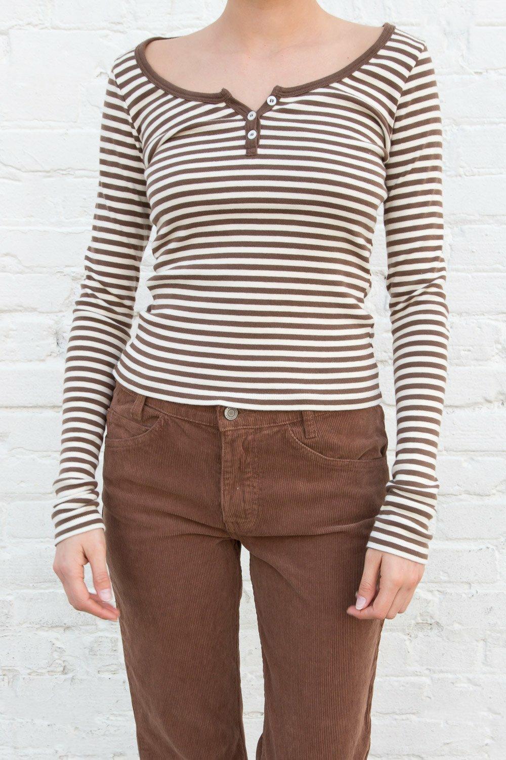 ZELLY STRIPED TOP